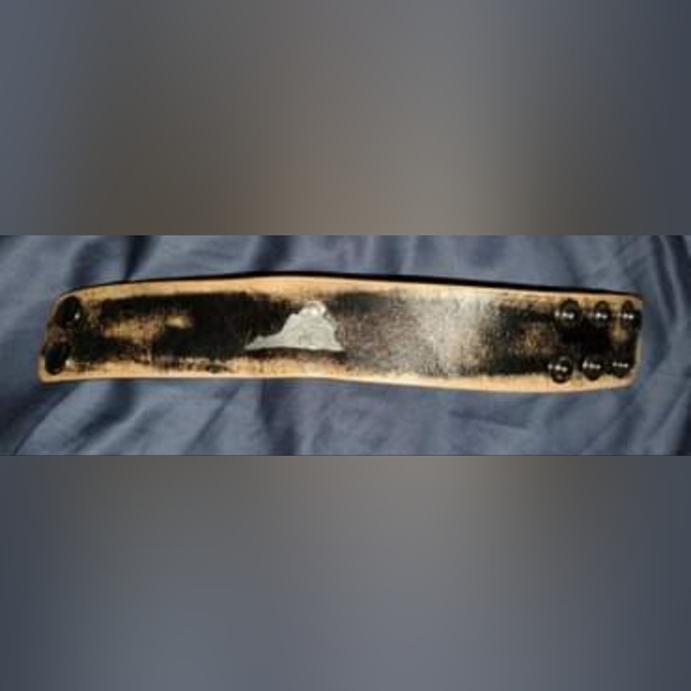Vintage Virginia Leather Cuff